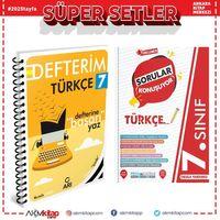 Arı 7.Sınıf Türkçe Defteri ve Pruva Yayınları Sorular Konuşuyor Soru Bankası Seti 2 Kitap