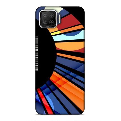 Oppo A73 Uyumlu Kılıf Insomnia (3) Kapak Siyah Turuncu