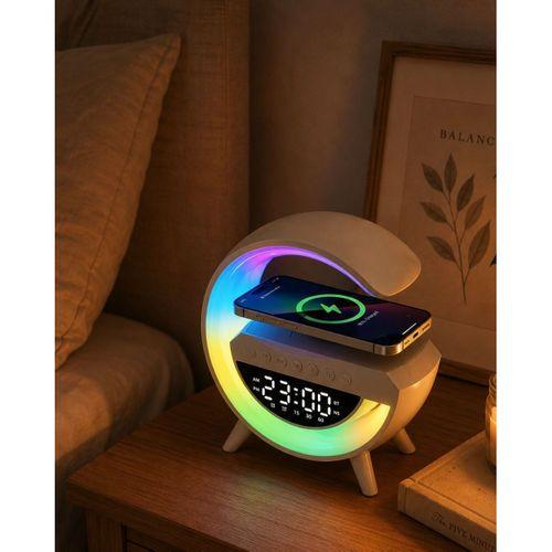 Rgb Işıklı Bluetooth Hoparlör Tf Kart Ve Fm Destekli Kablosuz Ses Sistemi