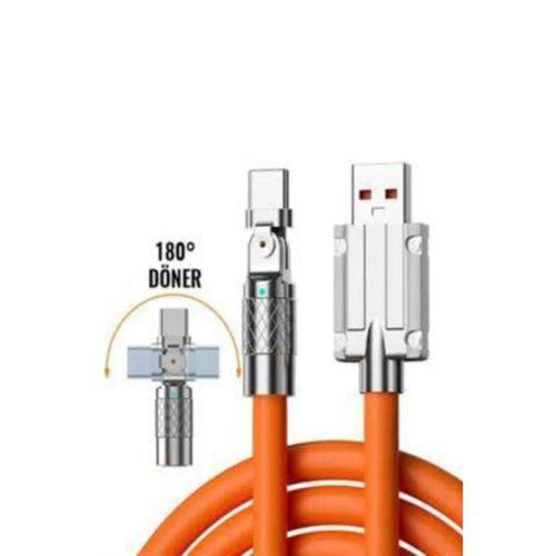 3 İn 1 Süper Hızlı Şarj Kablosu Android Ve İos Uyumlu Silikon Şarj Kablosu