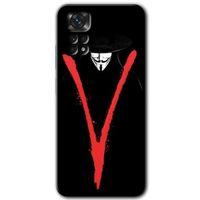 Xiaomi Redmi Note 11 5G Global HD Baskılı Kılıf + 9D Tam Ekran Koruyucu - V for