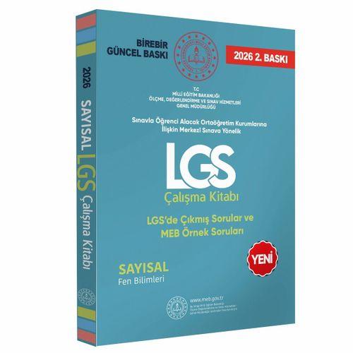 2026 8 Sınıf LGS MEB Örnek Soruları Sözel ve Sayısal Çalışma Kitabı 4’lü SET RENKLİ A4 Boyut GÜNCEL