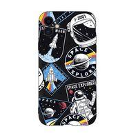 iPhone 11 Uyumlu Space Desenli Kamera Korumalı Lansman Kılıf Premium Silikonlu