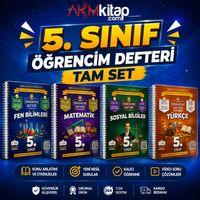 Murat Eğitim Yayınları 5.Sınıf Öğrencim Defteri Seti 4 Kitap