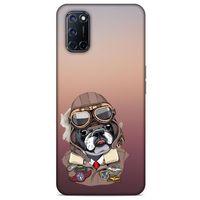 Animax Pilot Bulldog Oppo A72 Kılıf Desenli Silikon