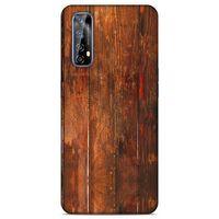 Lopard Huawei P Smart 2021 Uyumlu Kılıf Wood'X (4) Koruma Kılıfı Desenli