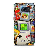 Retro (50) Desen Shockproof Kılıf Renkli Samsung Galaxy S7 Edge Kılıf