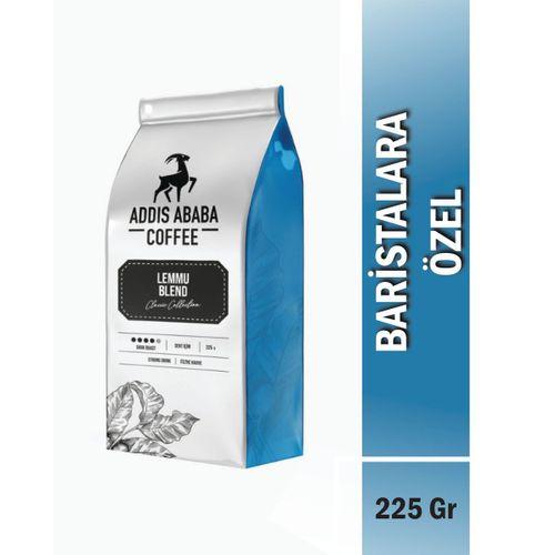 Addis Ababa Coffee,Lemmu Blend Filtre Kahve, Espresso Kahve, Çekirdek Kahve 225 Gr.
