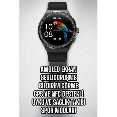 Akıllı Saat Dokunmatik Ekran Sesli Görüşme Ve Bildirim Görme Sağlık Takibi