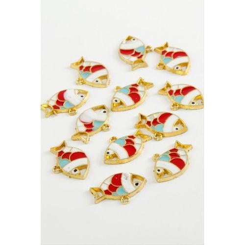 Balık Tek Kulp Mineli Bileklik ve Kolye Ucu Aparatı 1 Adet