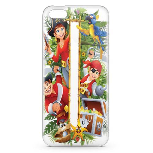 Apple iPhone SE Kılıf Karayip Korsanları Arka Kapak Koruma Desenli Full Koruyucu