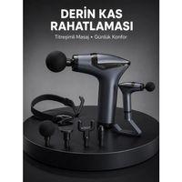 Taşınabilir 3in1 Masaj Aleti Şarjlı Titreşimli Esneme Bantlı Yeni Nesil