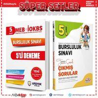 Ardışık 5.Sınıf Bursluluk Deneme ve Editör Çıkmış Sorular Seti 2 Kitap