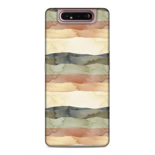 Samsung Galaxy A80 Uyumlu Kılıf Romans (12) Koruyucu Silikon Turuncu