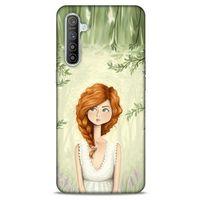 Oppo Realme XT Kılıf Depresyon (25) Antişok Kapak Siyah Gri