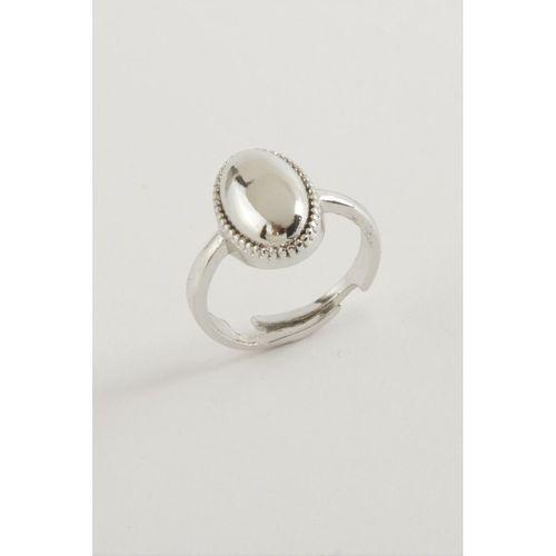 Oval Metal Yüzük