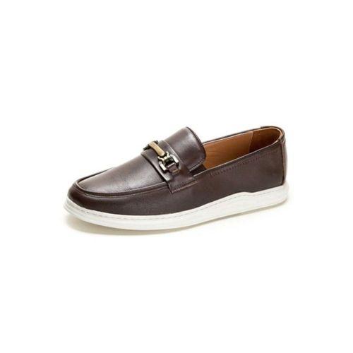 Pierre Cardin 191074 Kahverengi Erkek Loafer Günlük Deri Ayakkabı