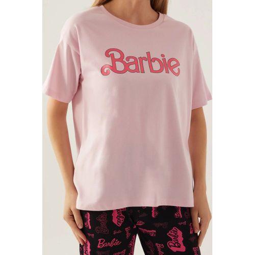 Barbie L1704-s Kadın Kısa Kol Pijama Takımı