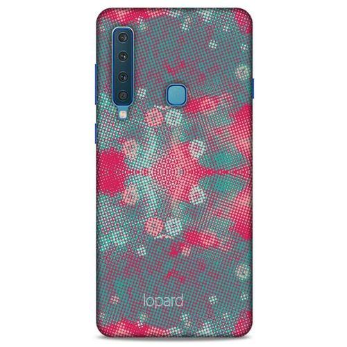 Samsung Galaxy A9 2018 Kılıf Pastel Renkler (48) Bumper Kılıf Pembe Yeşil