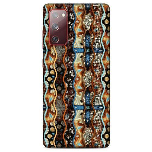 Samsung Galaxy S20 Fe Kılıf Baskılı Özel Seri Taşlı (33) Hybrid Kılıf
