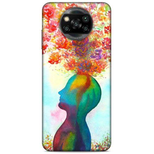 Lopard Xiaomi Redmi Poco X3 Uyumlu Kılıf Manipülasyon ☻ (46) Core Armor Kılıf Desenli