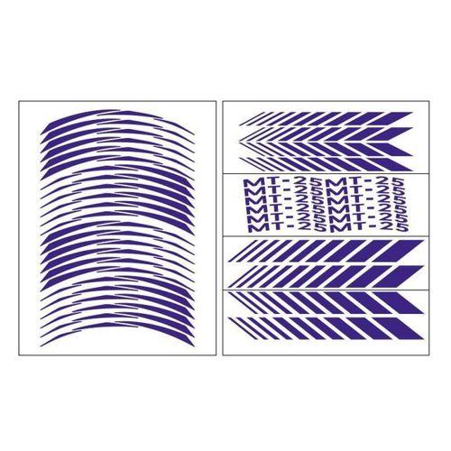 YAMAHA Yamaha Reflektör Mavi Mt-25 Uyumlu Racıng 1 Set Jant Şeridi