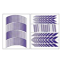 YAMAHA Yamaha Reflektör Mavi Mt-25 Uyumlu Racıng 1 Set Jant Şeridi