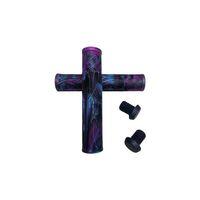 Elcik Uzun BMX Mor-Siyah-Turkuaz