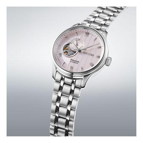 Seiko SSA465J Otomatik Çelik Gri Pembe 42 mm Erkek Kol Saati