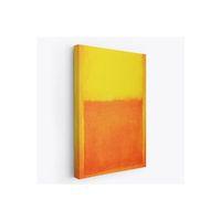Mark Rothko Turuncu Sarı Eseri Kanvas Duvar Tablosu-5107