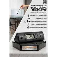 Dijital Prob Termometre - Akvaryum, Buzdolabı ve Oto Isı Ölçer 723082