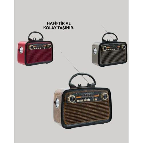 Taşınabilir Bluetooth Hoparlör – Modern Teknoloji İle Nostaljik Radyo Deneyimi, Fm/am Fonksiyonu