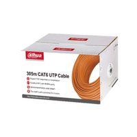 DAHUA DH-PFM920I-6UN-C, CAT6 305m, 24AWG 0.53mm, UTP, %100 Bakır, PVC, Kablo, Turuncu Renk