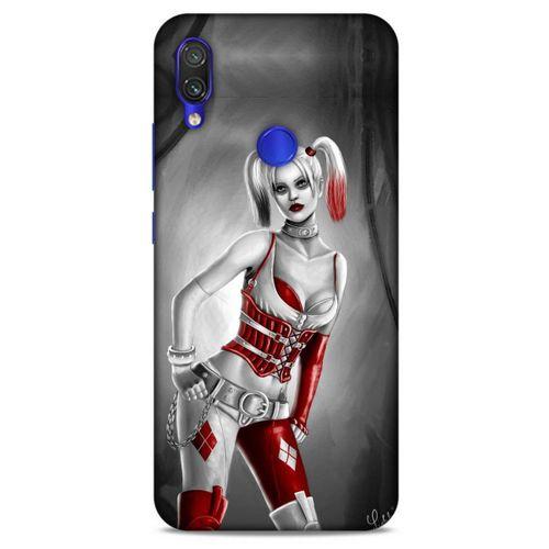 Xiaomi Redmi Note 7 Uyumlu Kılıf Harley Quinn (39) Liquid Crystal Kılıf Açık Limon