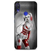 Xiaomi Redmi Note 7 Uyumlu Kılıf Harley Quinn (39) Liquid Crystal Kılıf Açık Limon