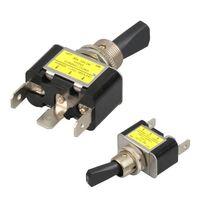 IC-151B 12 Volt Dc 30 Amper Toggle Switch On-Off Işıklı