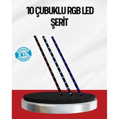 Kayan Yıldız Led Aydınlatma 10 Çubuk Dış Mekan Uyumlu