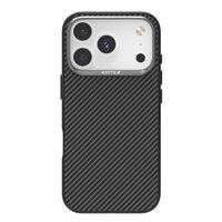 Apple iPhone 17 Pro Kılıf M-safe Şarj Özellikli 600D Metal Kamera Çerçeveli Raptic Aramid Fiber Serisi Kapak