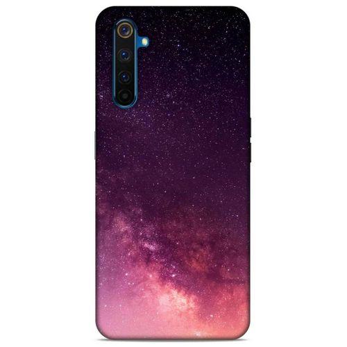 Lopard Oppo Realme 6 Uyumlu Kılıf Gece'S (10) Full Koruma Kılıfı Kızıl Gece