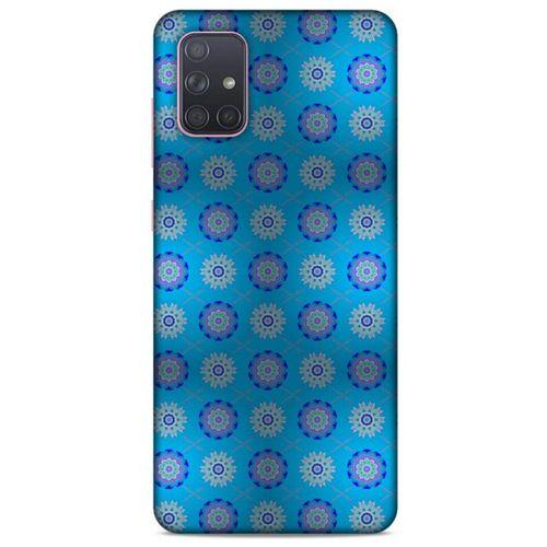Samsung Galaxy A71 Uyumlu Kılıf Mavi Delisi (40) Fit Silikon Kılıf Prizma