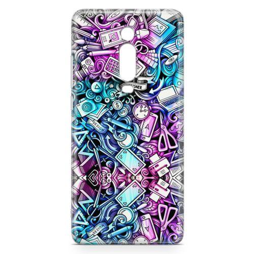 Xiaomi Redmi K20 Pro Kılıf Bankacı Doodle Arka Kapak Koruma Desenli Full Koruyucu