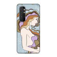 Xiaomi Mi Note 10 Lite Uyumlu Kılıf Face'X 17 Tasarım Kılıf Uzun Saçlı