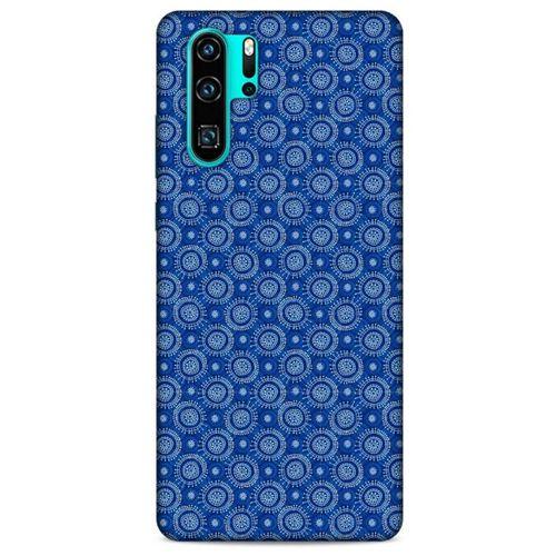 Huawei P30 Pro Uyumlu Kılıf Mavi Delisi (39) Liquid Crystal Kılıf Yerel