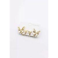 Kelebek Küpe - Altın