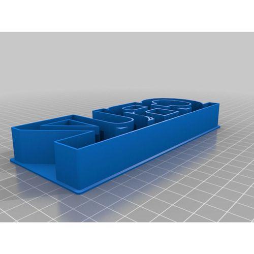 CRUZ Yazılı Kurabiye Kalıbı (Bu ürün Sadece Plastik parçadır - Almadan Önce Soru Sorabilirsiniz)