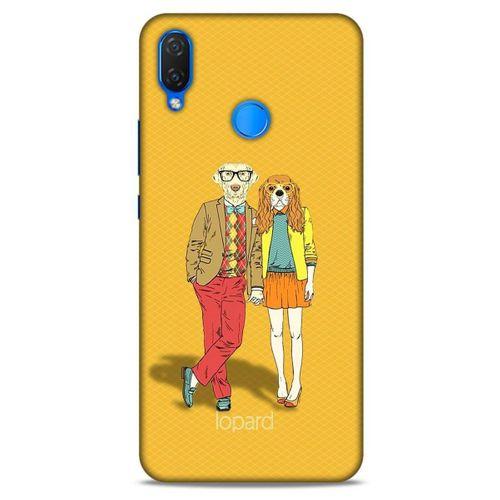 Huawei Psmart 2019 Kılıf FunnyMaX (13) Silikon Kap Turuncu