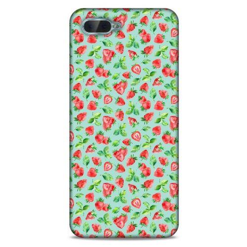 Frutix Çilek 02 Oppo Rx17 Neo Kılıf Desenli Silikon