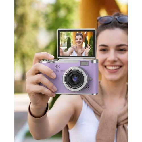 Lk007 Fotoğraf Makinesi Mor