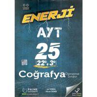 AYT Coğrafya Enerji 25 Deneme Palme Yayınları