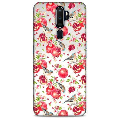 Frutix Nar 02 Oppo A5 2020 Kılıf Desenli Silikon